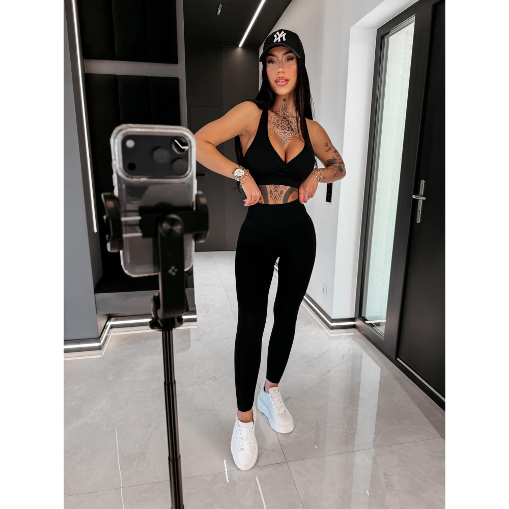 KOMPLET DRES DAMSKI PILATES CLUB OLAVOGA LARISA BLACK
