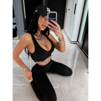 KOMPLET DRES DAMSKI PILATES CLUB OLAVOGA LARISA BLACK
