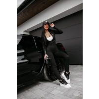 KOMPLET DRES DAMSKI PILATES CLUB OLAVOGA LASARI BLACK