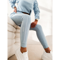 KOMPLET DRES DAMSKI POLAROWY LAMPAS OLAVOGA LENTO SKY BLUE