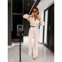 KOMPLET DRES LAMPAS HAFT OLAVOGA FECTINA BEIGE