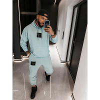 KOMPLET DRES MĘSKI BAWEŁNIANY OLAVOGA MEN MARICOL BLUE