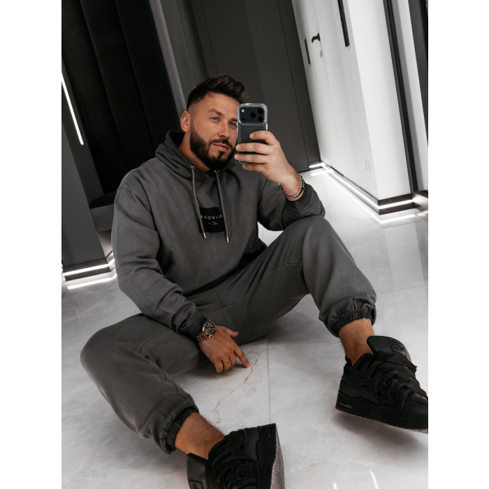 KOMPLET DRES MĘSKI BAWEŁNIANY OLAVOGA MEN MARICOL GRAY