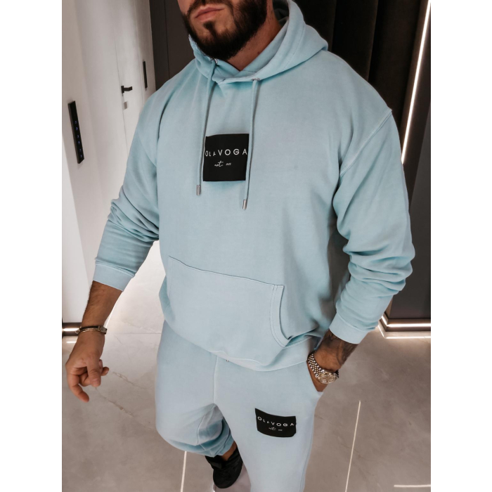 KOMPLET DRES MĘSKI BAWEŁNIANY OLAVOGA MEN MARICOL BLUE