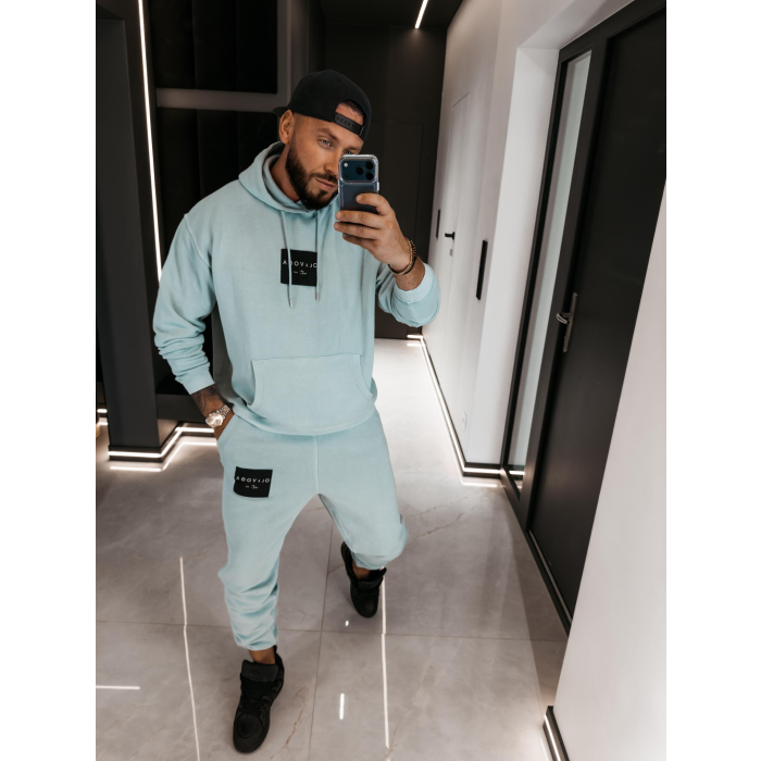 KOMPLET DRES MĘSKI BAWEŁNIANY OLAVOGA MEN MARICOL BLUE