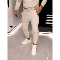 KOMPLET DRES MĘSKI BAWEŁNIANY OLAVOGA MEN NOURE BEIGE