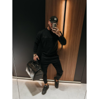 KOMPLET DRES MĘSKI BAWEŁNIANY OLAVOGA MEN NOURE BLACK