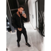 KOMPLET DRES MĘSKI OLAVOGA MEN ELEGANT MEN BLACK