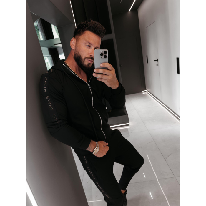 KOMPLET DRES MĘSKI OLAVOGA MEN ELEGANT MEN BLACK