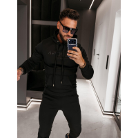 KOMPLET DRES MĘSKI OLAVOGA MEN LONG LOGO BLACK