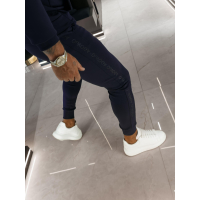 KOMPLET DRES MĘSKI OLAVOGA MEN LONG LOGO DARK BLUE