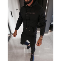 KOMPLET DRES MĘSKI OLAVOGA MEN LONG LOGO BLACK