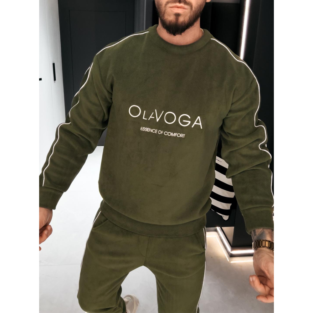 KOMPLET DRES MĘSKI POLAROWY LAMPAS OLAVOGA MEN LENTO MEN GREEN