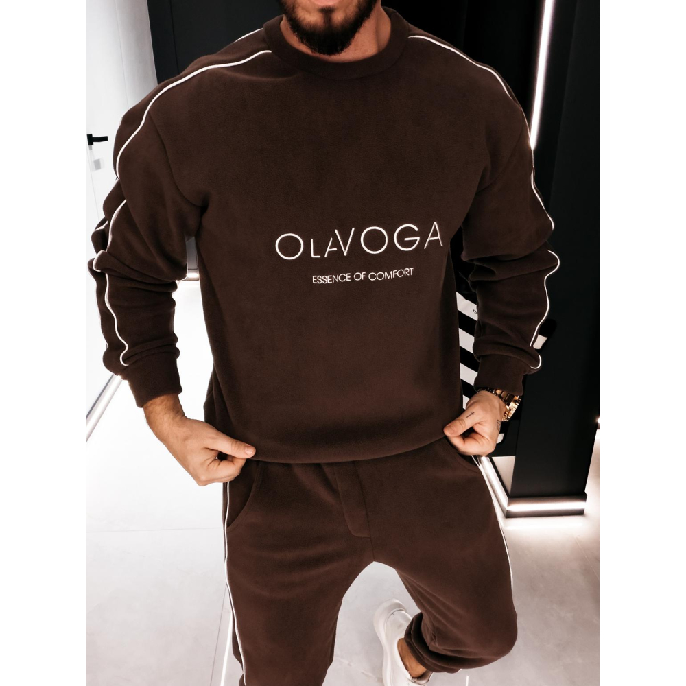 KOMPLET DRES MĘSKI POLAROWY LAMPAS OLAVOGA MEN LENTO MEN BROWN