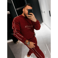 KOMPLET DRES MĘSKI POLAROWY LAMPAS OLAVOGA MEN LENTO MEN BORDO
