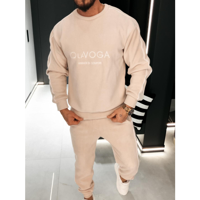 KOMPLET DRES MĘSKI POLAROWY LAMPAS OLAVOGA MEN LENTO MEN BEIGE