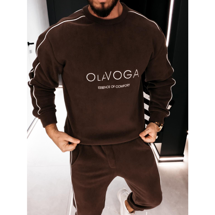 KOMPLET DRES MĘSKI POLAROWY LAMPAS OLAVOGA MEN LENTO MEN BROWN