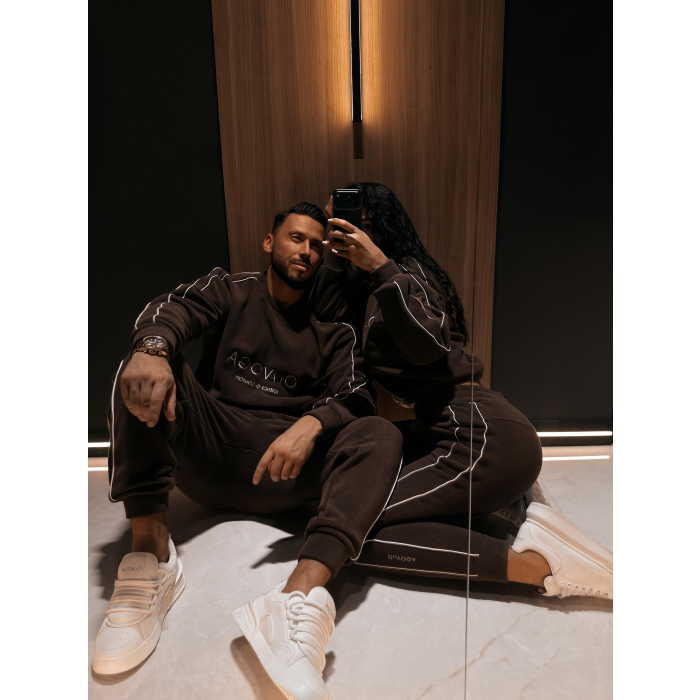 KOMPLET DRES MĘSKI POLAROWY LAMPAS OLAVOGA MEN LENTO MEN BROWN