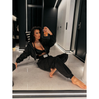 SPODNIE BURNT SIENNA PANTS OLAVOGA BLACK