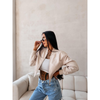 KURTKA BOMBERKA OLAVOGA MASTI BEIGE