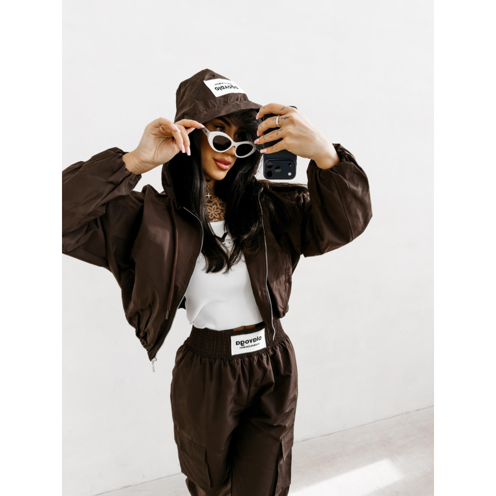KURTKA DAMSKA BOMBER BURNT SIENNA JACKET OLAVOGA BROWN KURTKA DAMSKA BOMBER BURNT SIENNA JACKET OLAVOGA BROWN