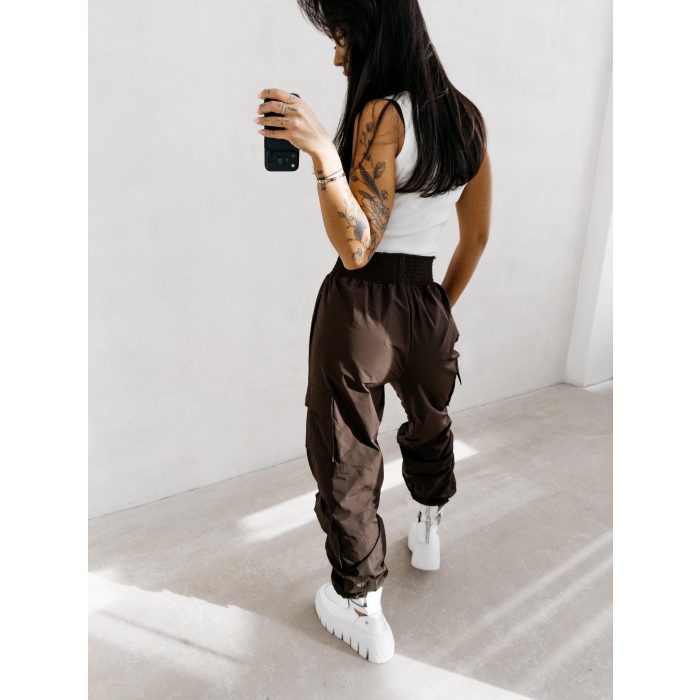SPODNIE BURNT SIENNA PANTS OLAVOGA BROWN