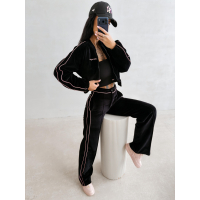 KURTKA DAMSKA BOMBER OLAVOGA ELVIA BLACK