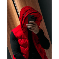 KURTKA KAMIZELKA BEZRĘKAWNIK MĘSKI OLAVOGA MEN TAER RED