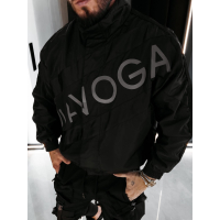 KURTKA MĘSKA OVERSIZE BOMBERKA OLAVOGA MEN VEAGE BLACK