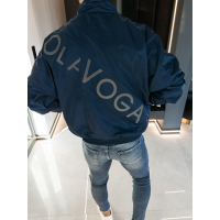 KURTKA MĘSKA OVERSIZE BOMBERKA OLAVOGA MEN VEAGE NAVY BLUE