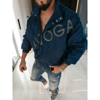KURTKA MĘSKA OVERSIZE BOMBERKA OLAVOGA MEN VEAGE NAVY BLUE
