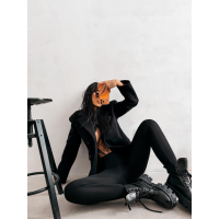 MARYNARKA ŻAKIET OLAVOGA HUSH BLACK