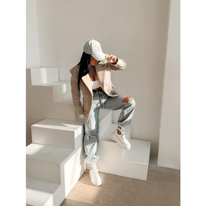 MARYNARKA ŻAKIET OLAVOGA HUSH BEIGE