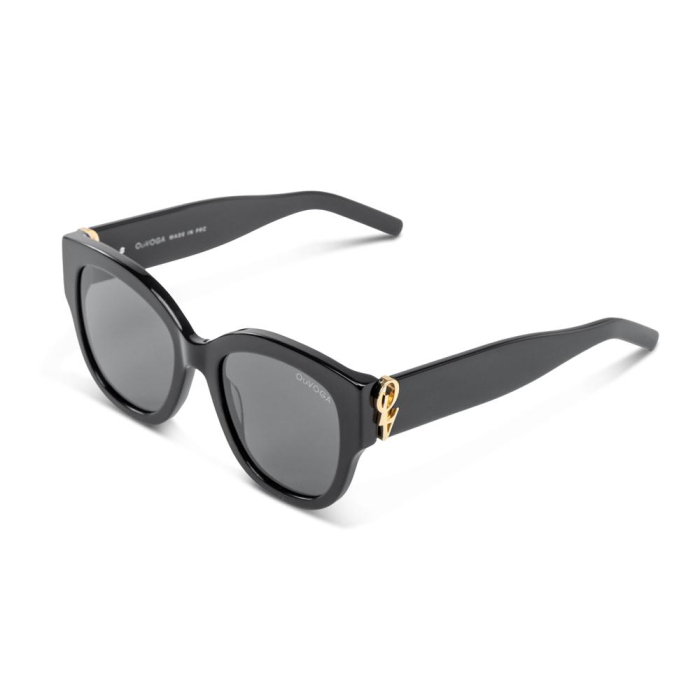 OKULARY DAMSKIE PRZECIWSŁONECZNE OLAVOGA OPULENZA BLACK