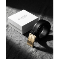 PASEK SKÓRA OLAVOGA ITHACA BLACK