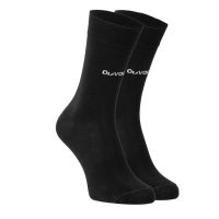 SKARPETKI DAMSKIE DŁUGIE OLAVOGA LUGO BLACK