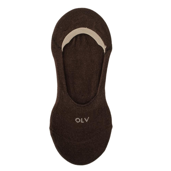 SKARPETKI WOMAN SOCKS STOPKI OLAVOGA TAIING BROWN