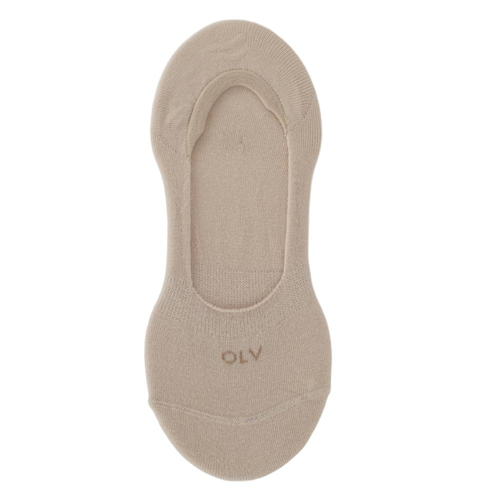 SKARPETKI WOMAN SOCKS STOPKI OLAVOGA TAIING LIGHT BEIGE