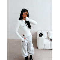 BODY DAMSKIE NA ZAMEK MODELUJĄCE OLAVOGA ESSENTIAL ECRU
