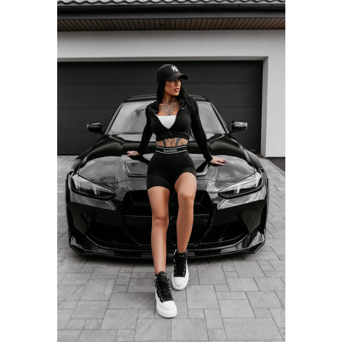 SPODENKI KOLARKI DAMSKIE OLAVOGA CURVE BLACK