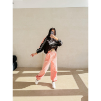 SPODNIE BAWEŁNIANE DAMSKIE OLAVOGA EVARA CORAL PINK