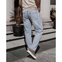 SPODNIE JEANSOWE MĘSKIE DENIM OLAVOGA MEN DAPI LIGHT BLUE
