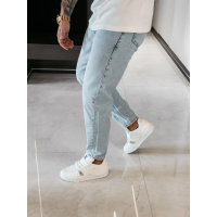 SPODNIE JEANSOWE MĘSKIE DENIM OLAVOGA MEN DAPI LIGHT BLUE