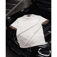 BLUZKA T-SHIRT MĘSKI OLAVOGA MEN RAYSIER ECRU