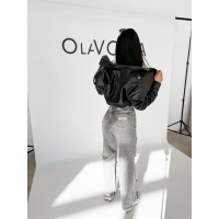 SPODNIE JENSOWE DENIM BAGGY DZIURY OLAVOGA BAMBI GRAY