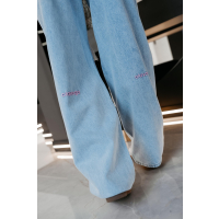 SPODNIE JENSOWE DENIM DZIURY OLAVOGA SUSULU BLUE