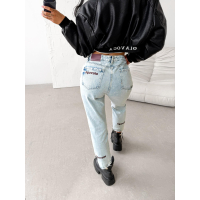 SPODNIE JENSOWE DENIM OLAVOGA BISMIN BLUE