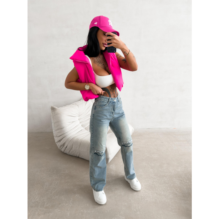 SPODNIE JENSOWE DENIM OLAVOGA DAKEN LIGHT JEANS BLUE