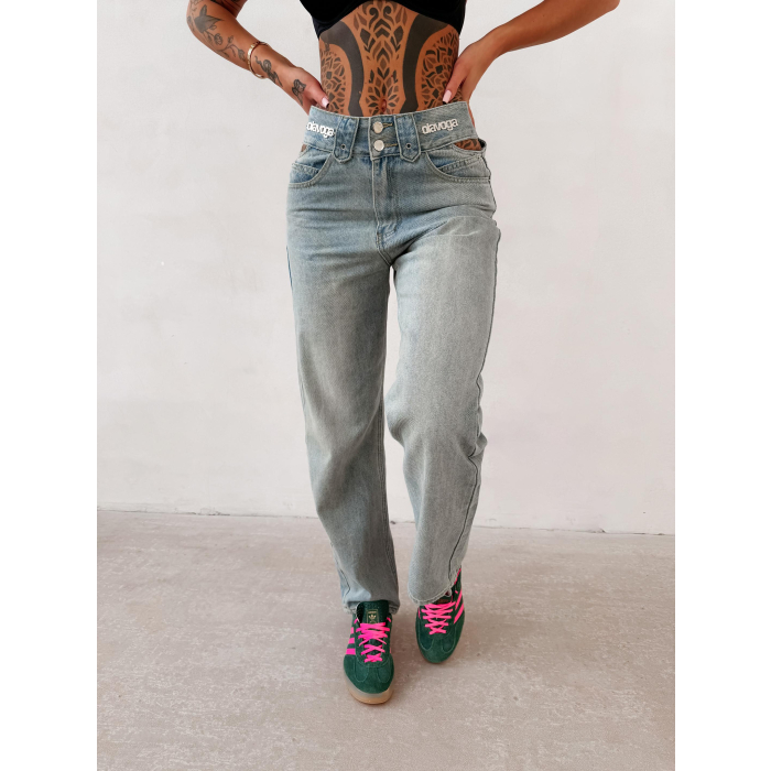 SPODNIE JENSOWE DENIM OLAVOGA EREDU BLUE