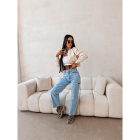 SPODNIE JENSOWE DENIM OLAVOGA FININ BLUE
